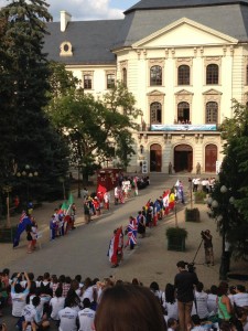 The opening ceremony of the 18th CMAS Underwater Hockey World Championships