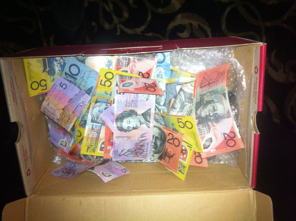 The proceeds of the fundraiser